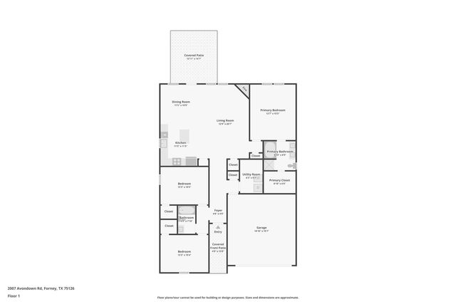 2007 Avondown Road, Forney, TX 75126