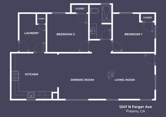 1247 N Ferger Avenue, Fresno, CA 93728