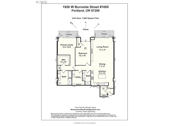 1926 W BURNSIDE St 1605, Portland, OR 97209
