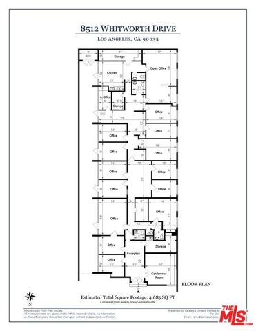 8512 Whitworth Drive, Los Angeles, CA 90035