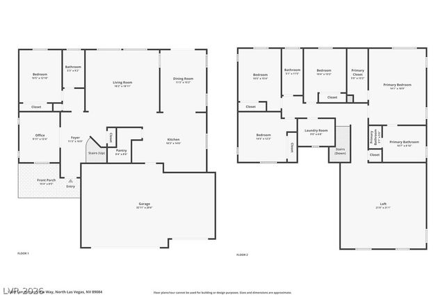 1409 Sandstone View Way, North Las Vegas, NV 89084