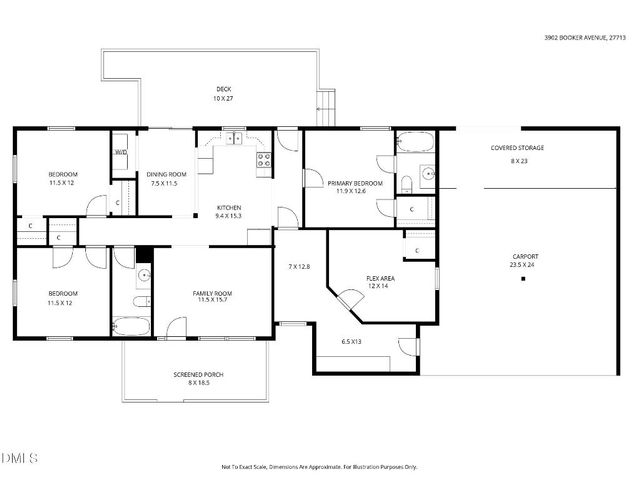 3902 Booker Avenue, Durham, NC 27713