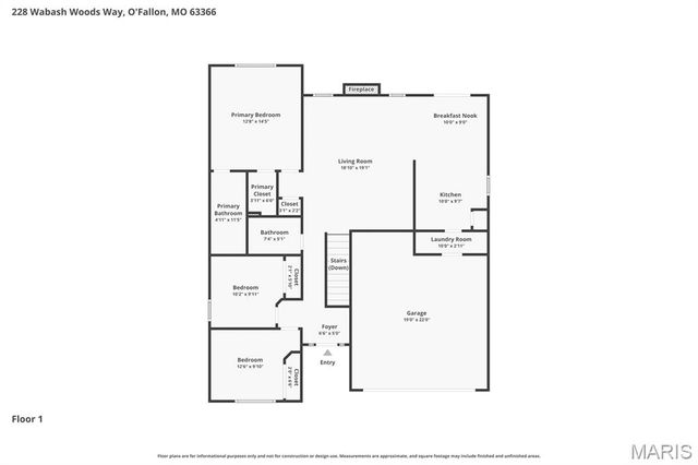 228 Wabash Woods Way, O'fallon, MO 63366