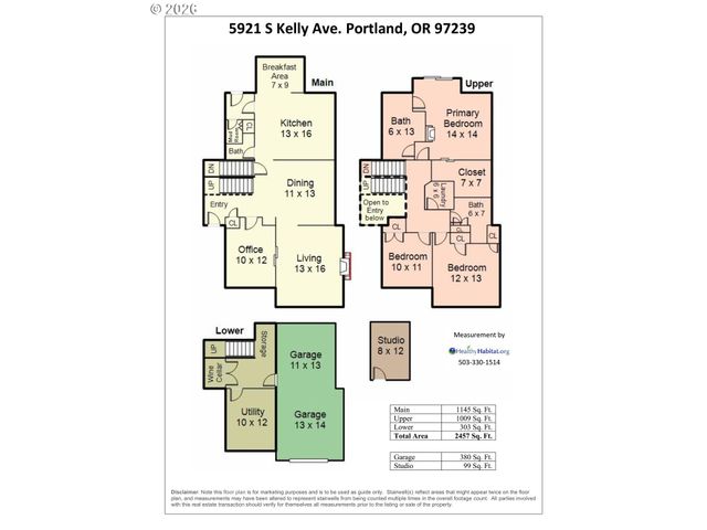 5921 S KELLY Ave, Portland, OR 97239