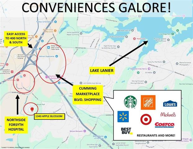 1340 Apple Blossom, Cumming, GA 30041