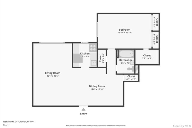 632 Palmer Road 6F, Yonkers, NY 10701
