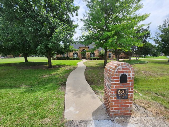 2601 Winthrop Hill Road, Denton, TX 76226