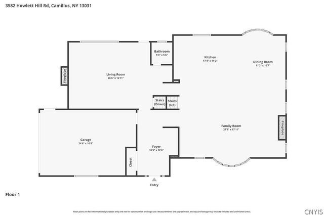 3582 Howlett Hill Road, Onondaga, NY 13031