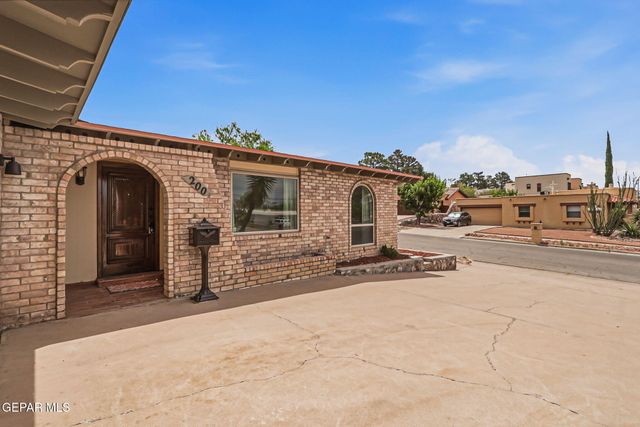 200 BELVIDERE Street, El Paso, TX 79912