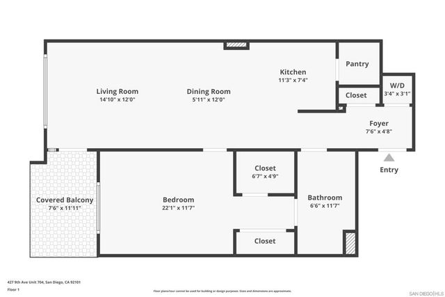 427 9Th Ave 704, San Diego, CA 92101