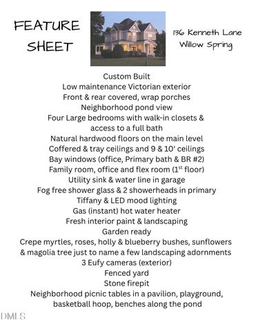 136 Kenneth Lane, Willow Springs, NC 27592