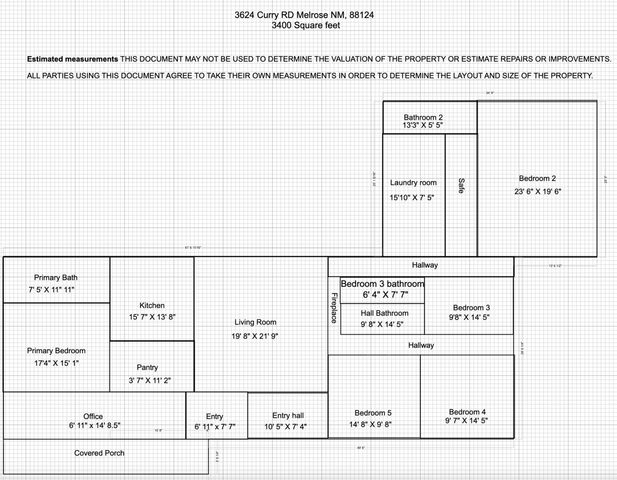 3624 CURRY ROAD 12, Melrose, NM 88124