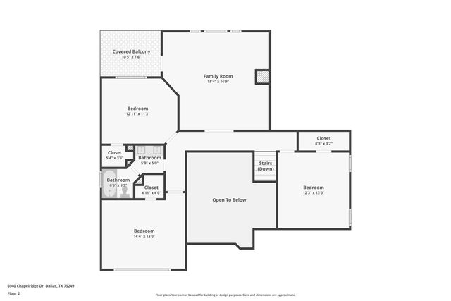 6940 Chapelridge Drive, Dallas, TX 75249
