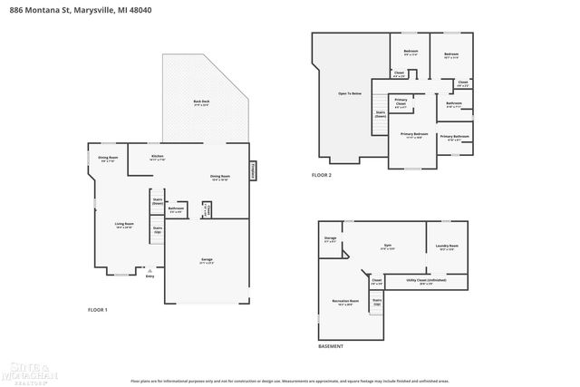 886 Montana Street, Marysville, MI 48040