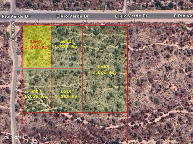 280XX N 168th Street Street -, Scottsdale, AZ 85262