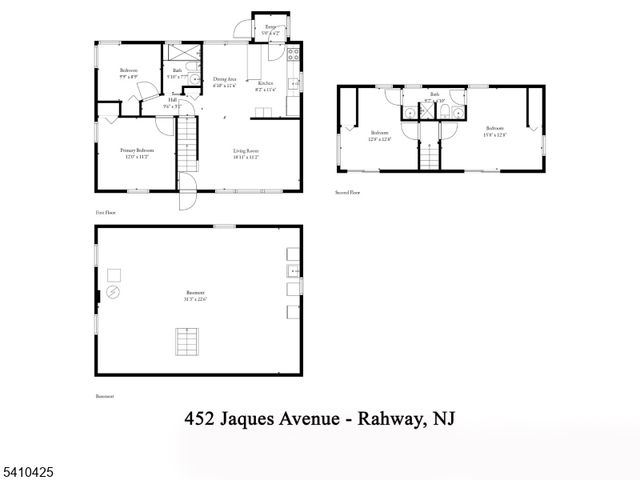 452 Jaques Ave, Rahway City, NJ 07065