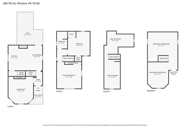 626 7th St, Pitcairn, PA 15140