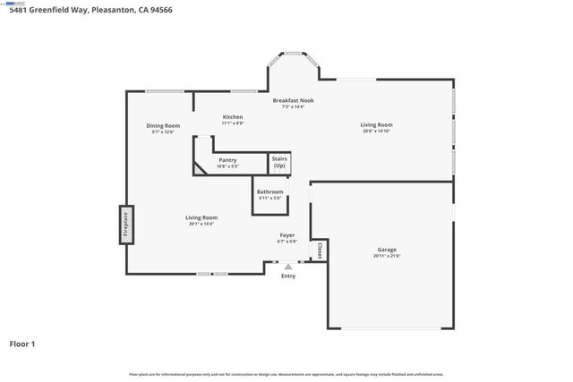 5481 Greenfield Way, Pleasanton, CA 94566