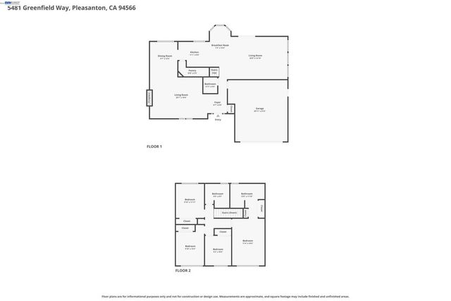 5481 Greenfield Way, Pleasanton, CA 94566