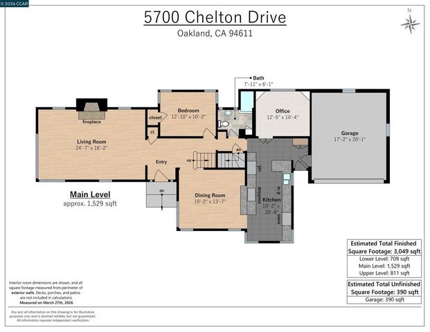 5700 Chelton, Oakland, CA 94611