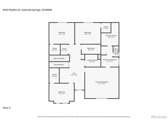 8102 Phyllite Dr, Colorado Springs, CO 80938