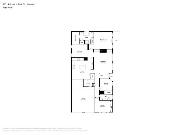 3831 Princeton Park Court, Pasadena, TX 77058