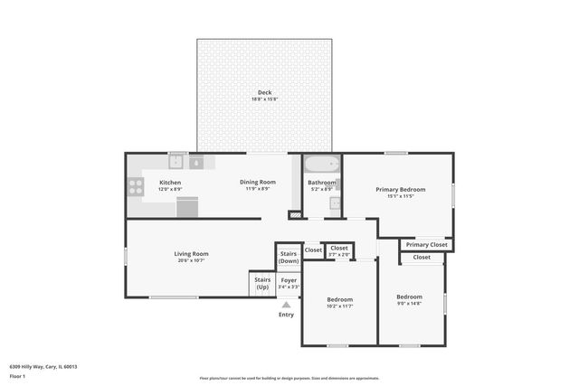 6309 HILLY Way, Cary, IL 60013