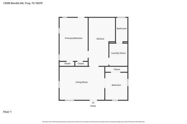 13390 Bendle RD, Troy, TX 76579