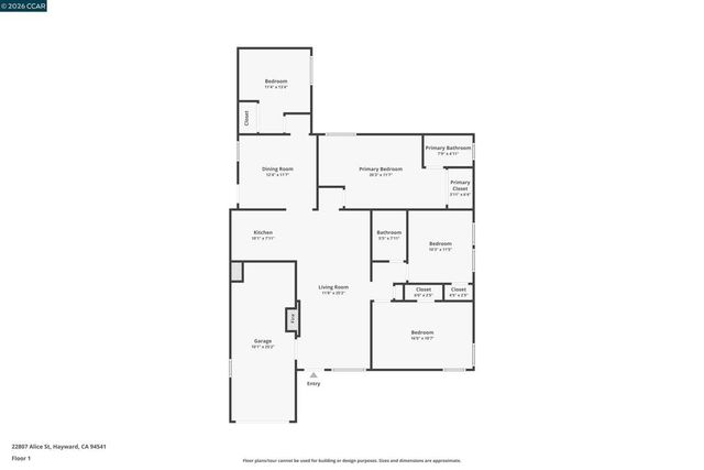 22807 Alice St, Hayward, CA 94541