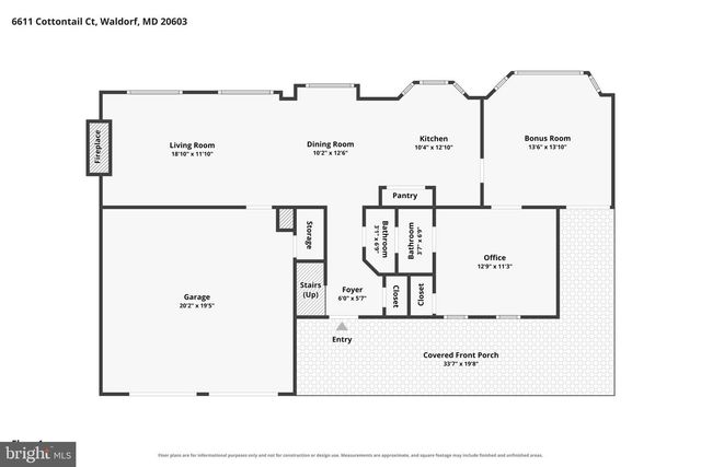6611 COTTONTAIL CT, Waldorf, MD 20603