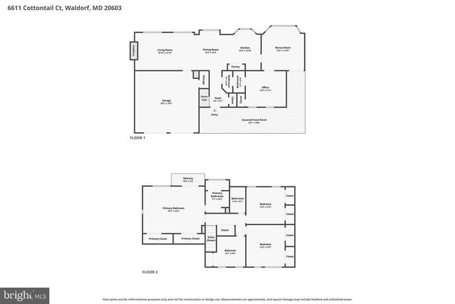 6611 COTTONTAIL CT, Waldorf, MD 20603