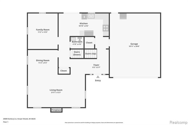 20600 Danbury Lane, Harper Woods, MI 48225