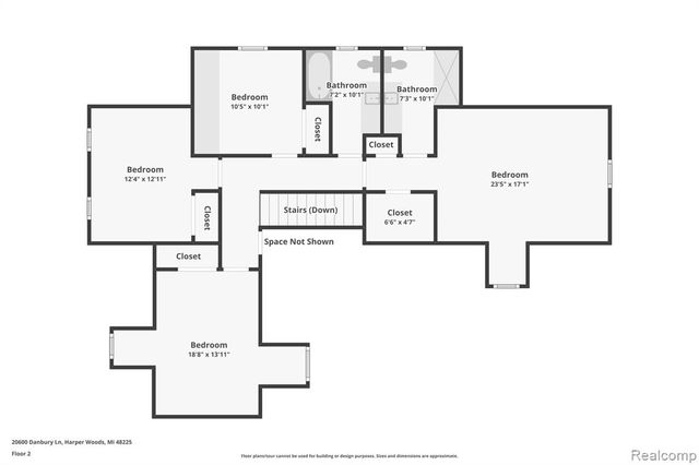 20600 Danbury Lane, Harper Woods, MI 48225