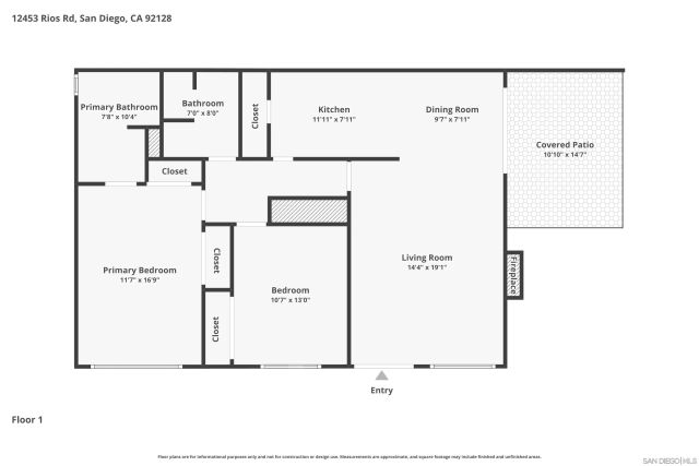 16646 Orilla Dr, San Diego, CA 92128