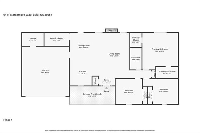 6411 Narramore Way, Lula, GA 30554