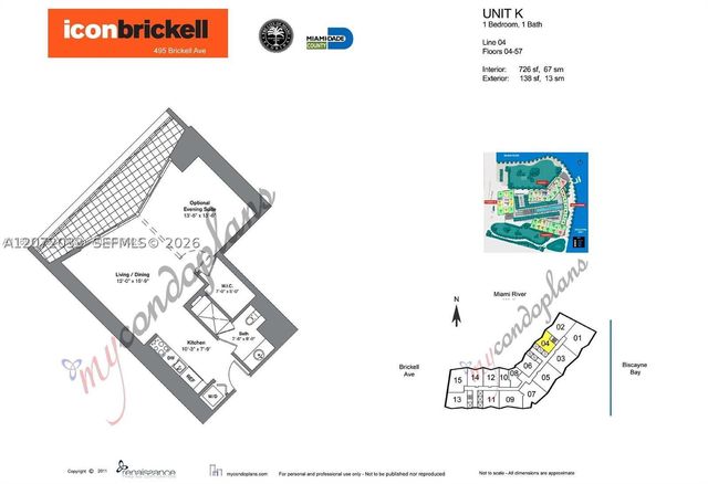 465 Brickell Ave 4104, Miami, FL 33131