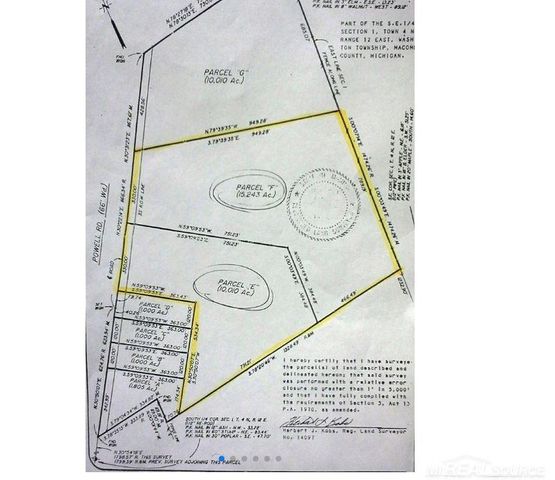 67800 POWELL Road, Washington Twp, MI 48095