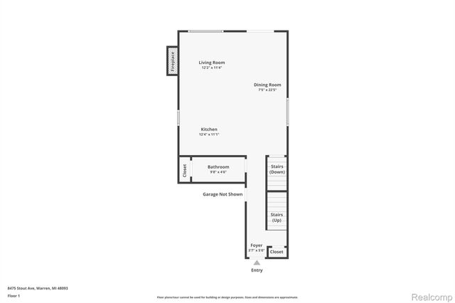 8475 Stout Avenue, Warren, MI 48093