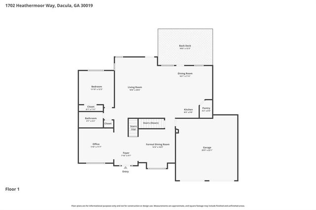 1702 Heathermoor Way, Dacula, GA 30019