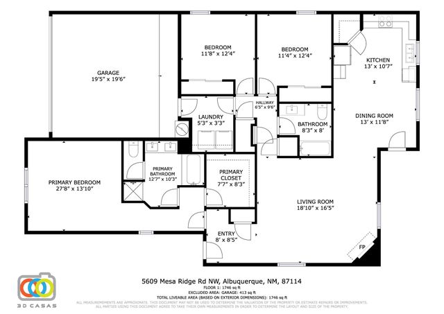 5609 MESA RIDGE Road NW, Albuquerque, NM 87114