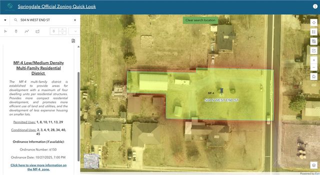 504 N West End Street, Springdale, AR 72764
