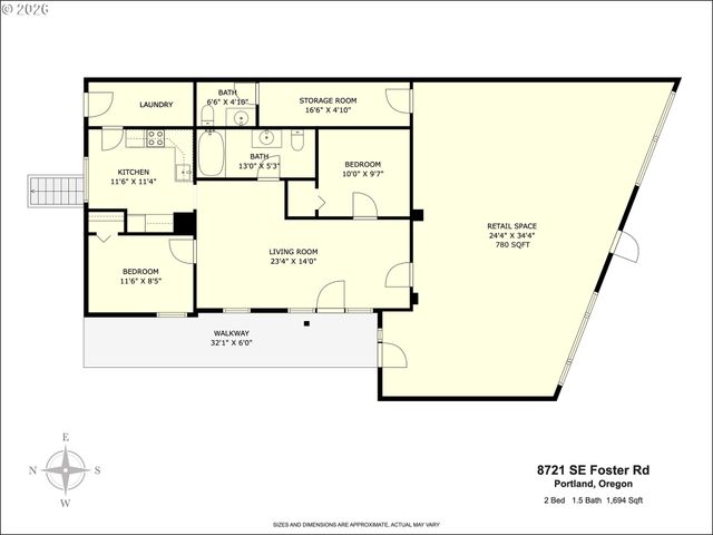 8721 Se FOSTER Rd, Portland, OR 97266