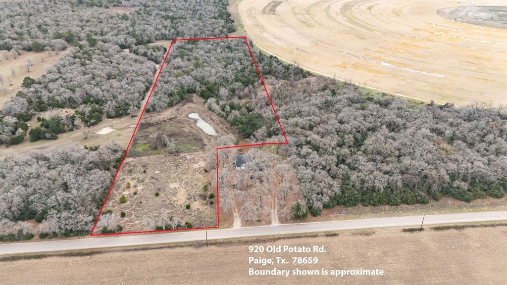920 Old Potato RD, Paige, TX 78659