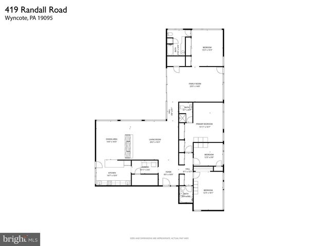418 RANDALL RD, Wyncote, PA 19095