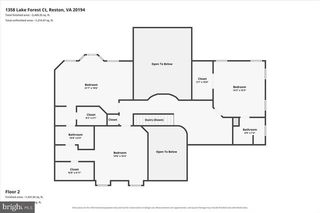 1358 LAKE FOREST CT, Reston, VA 20194