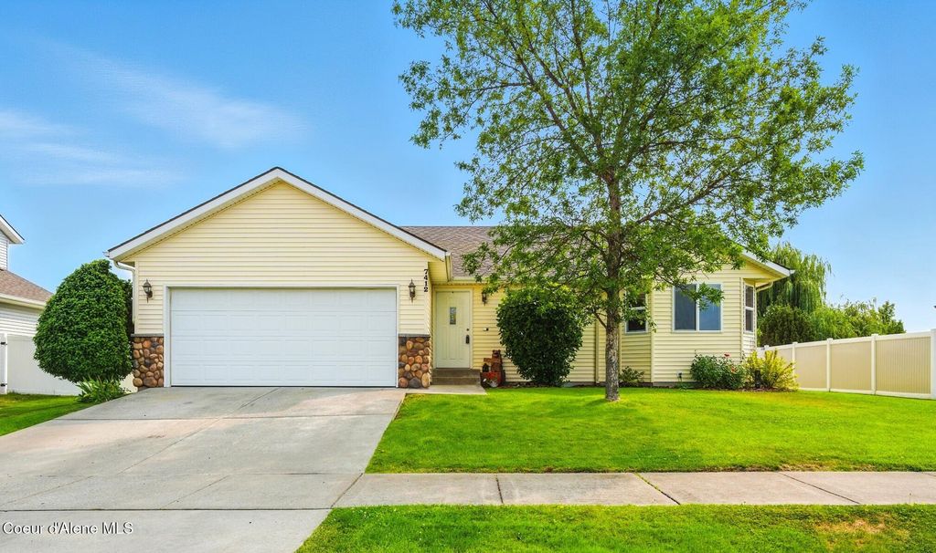 7412 N TALON LN, Coeur D'alene, ID 83815