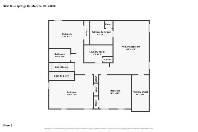 3258 Blue Springs Drive, Monroe, OH 45050
