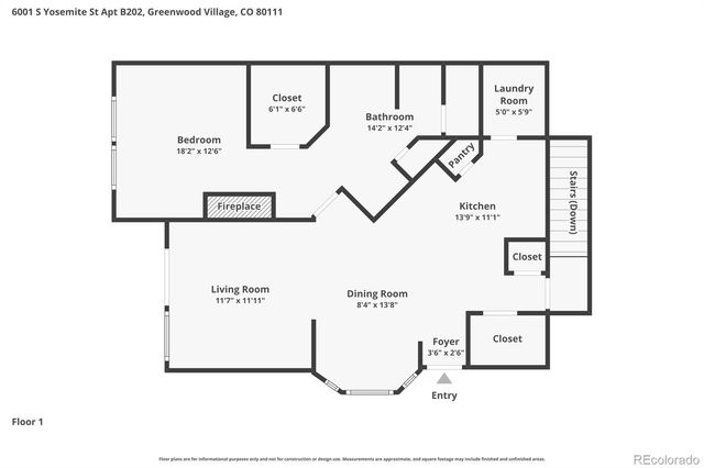 6001 S Yosemite Street B202, Greenwood Village, CO 80111