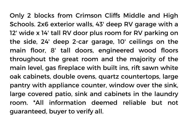 473 E BRAMISH PLACE DR, Washington, UT 84780