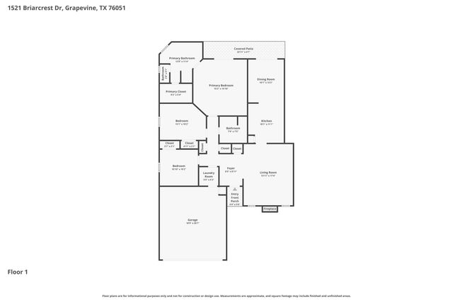 1521 Briarcrest Drive, Grapevine, TX 76051